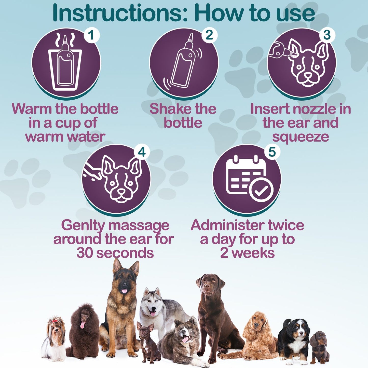 Peake Pet Care's Soothing Ear Cleaner (50ml) - Trade