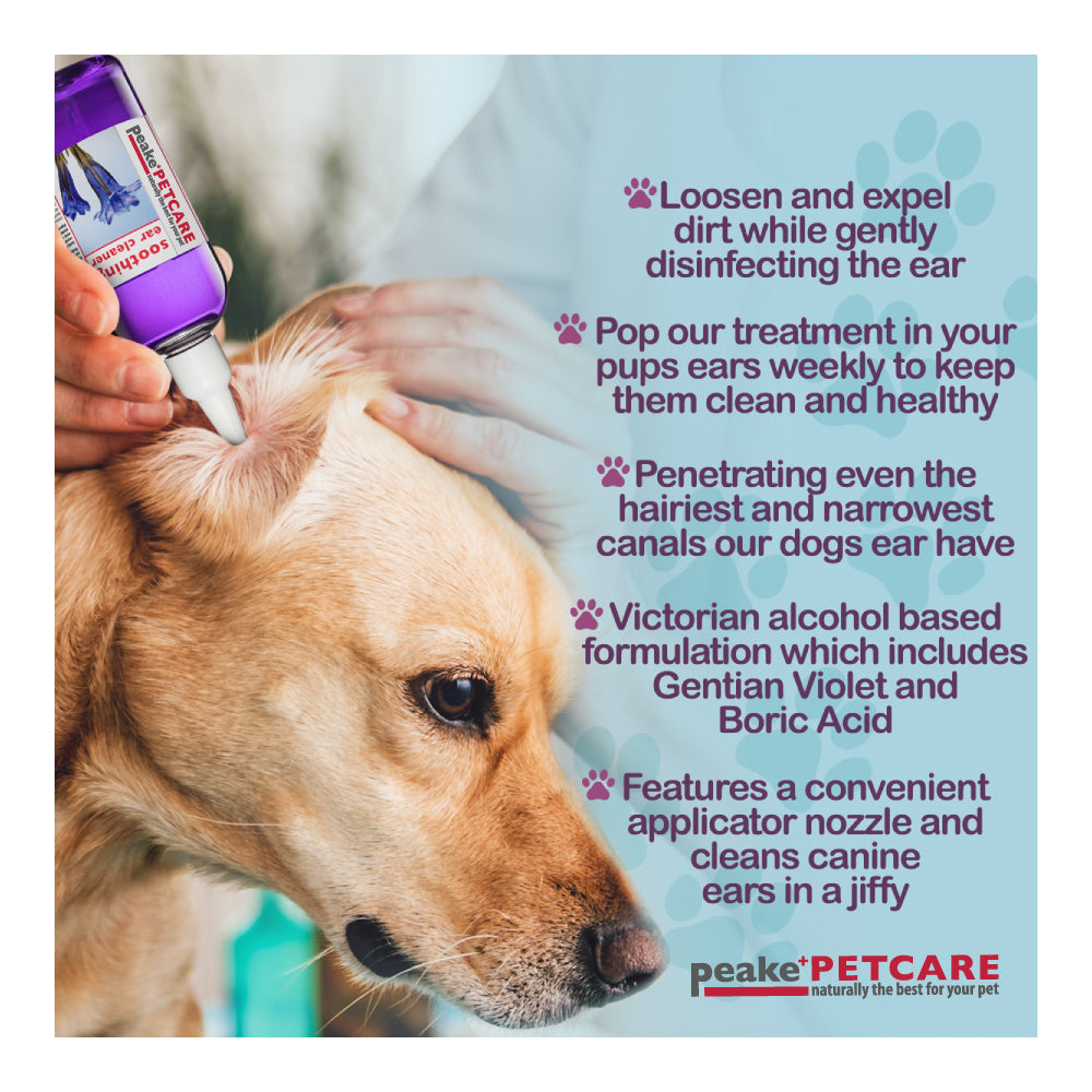 Peake Pet Care's Soothing Ear Cleaner (50ml) - Trade